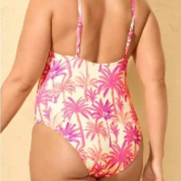 Tropical Palm Swimsuit - Picture 2 of 5